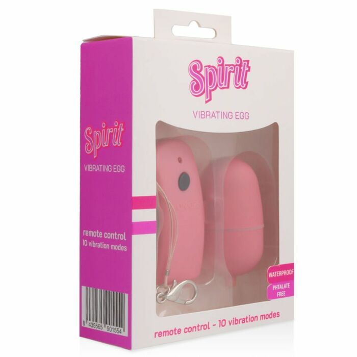 Spirit vibrating egg remote control pink