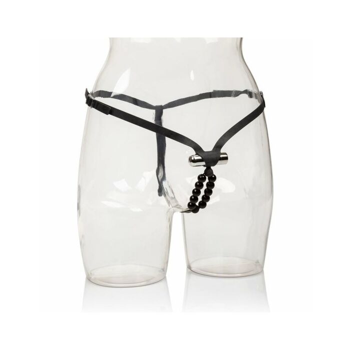 Rechargeable thong with beads