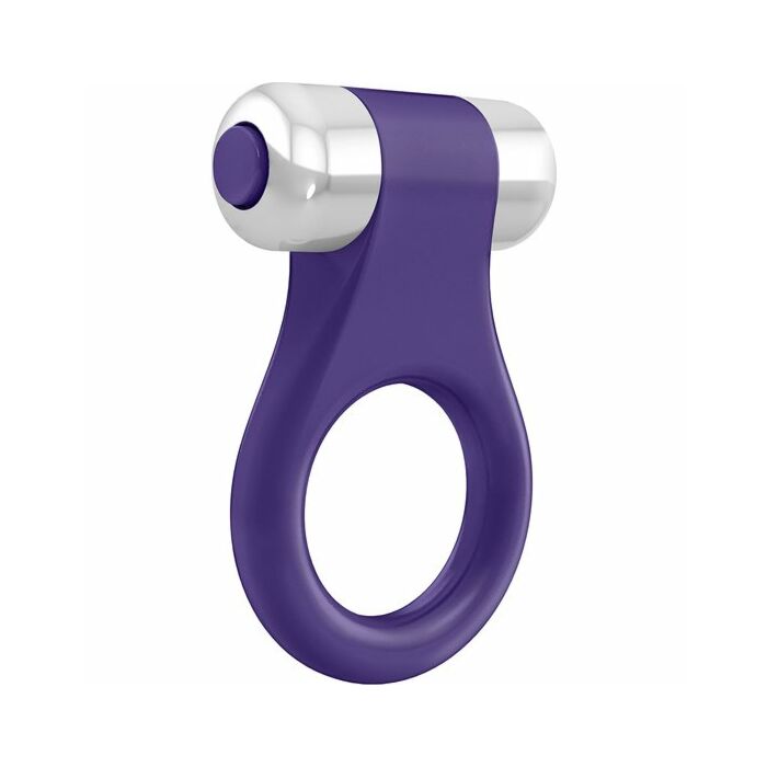 Ovo b1 vibrating ring lilac chrome