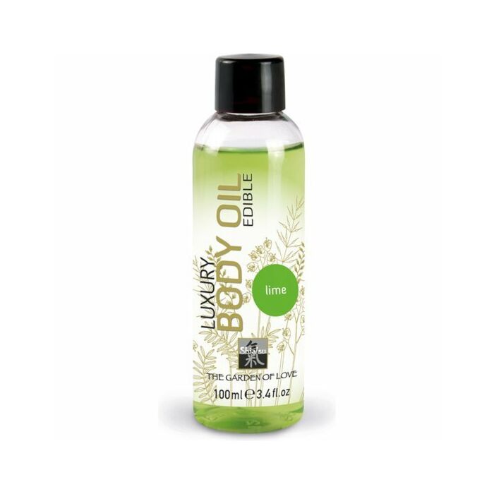 Shiatsu luxury body oil edible lime