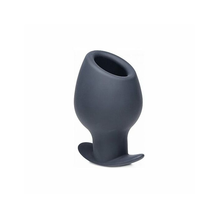 Ass goblet silicone hollow anal plug-large