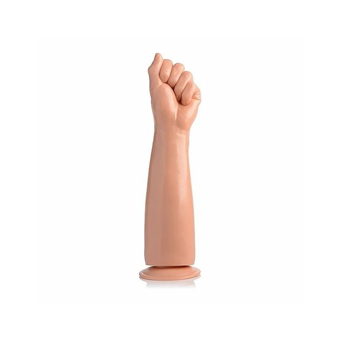 Fisto clenched fist dildo flesh
