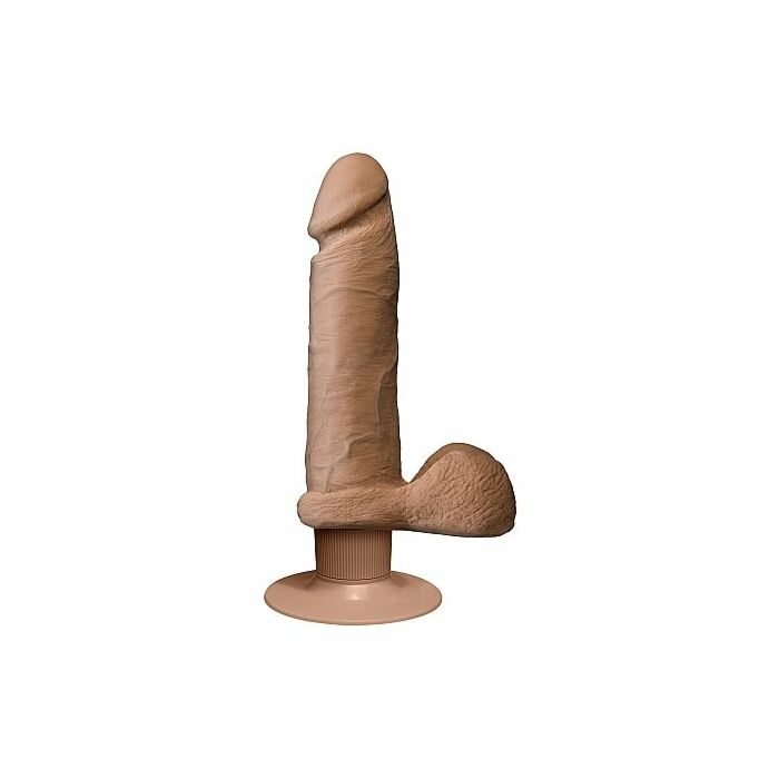 The realistic cock - ur3 - vibrating 6 inch - brown