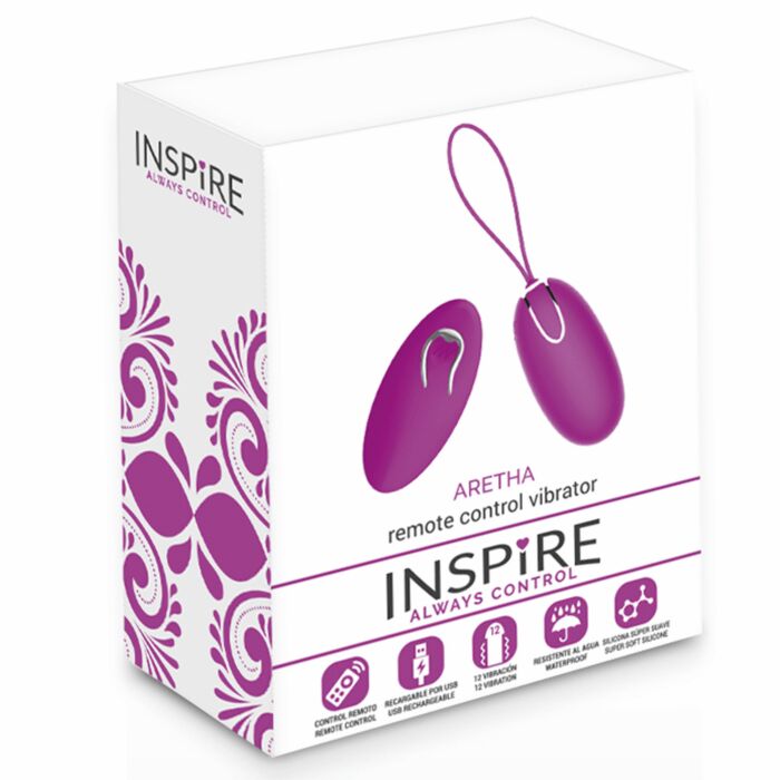 Inspire aretha egg lilac remote control