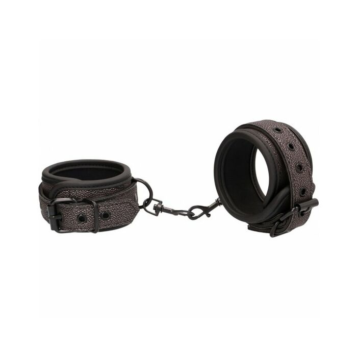 Ouch - elegant wrist cuffs - titanium grey