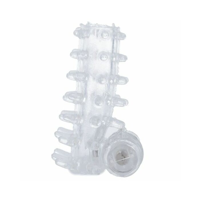 Casual ring vibrating sleeve transparent