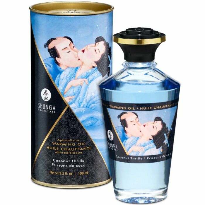 Shunga aphrodisiac warming oil coconut 100 ml