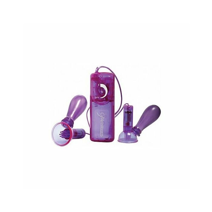 Fetish fantasy series vibrating nipple pumps