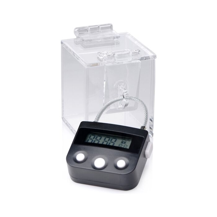 The key holder deluxe box with padlock - transparent