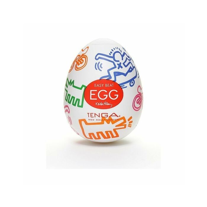 Tenga egg street easy ona-cap by keith haring