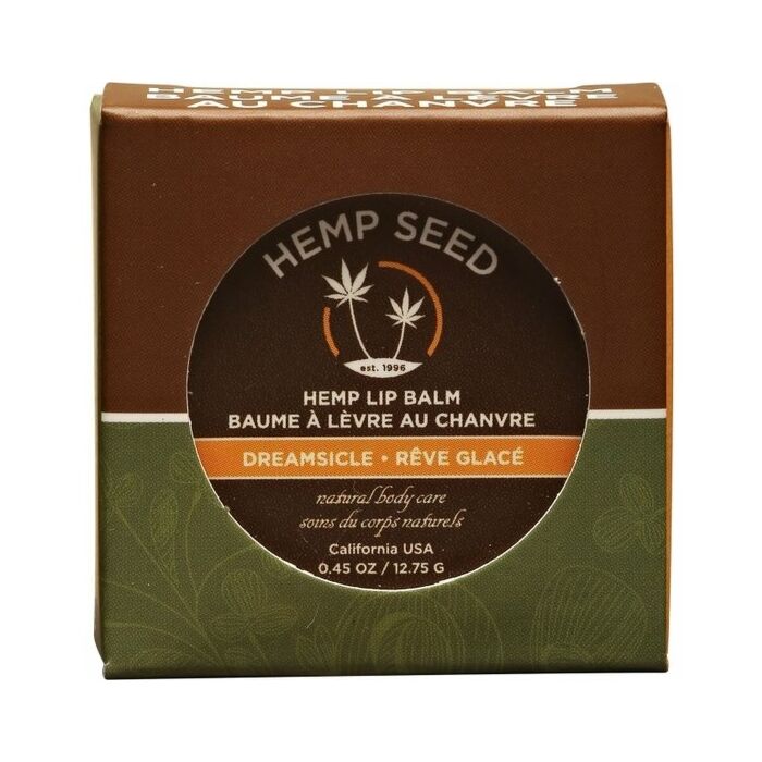 Earthly body dreamsicle  lip balm pot