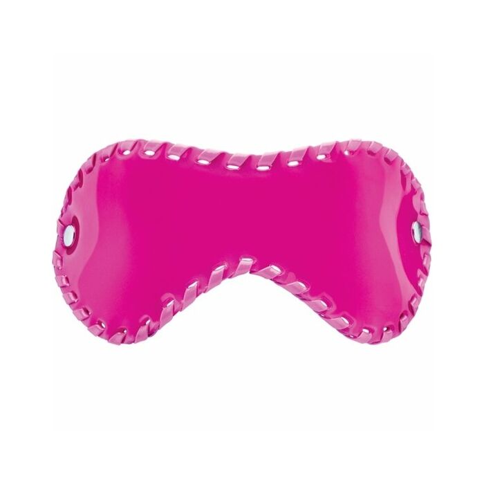Pink stitching eyemask whit elastic strap