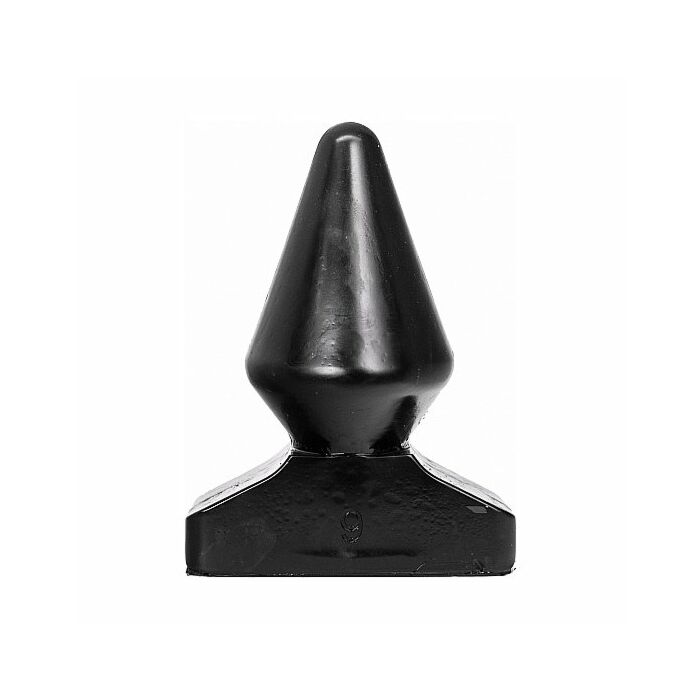 All black anal plug 18,5cm