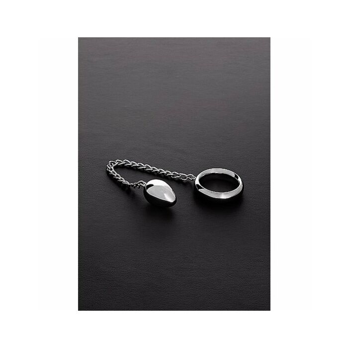 Donut c-ring anal egg (40/40mm) with chain
