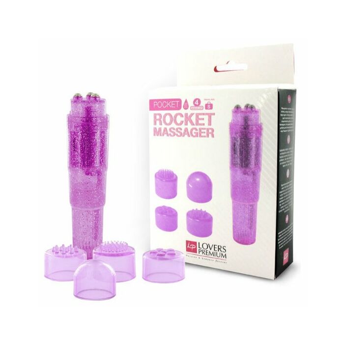 Loverspremium - pocket rocket massager purple