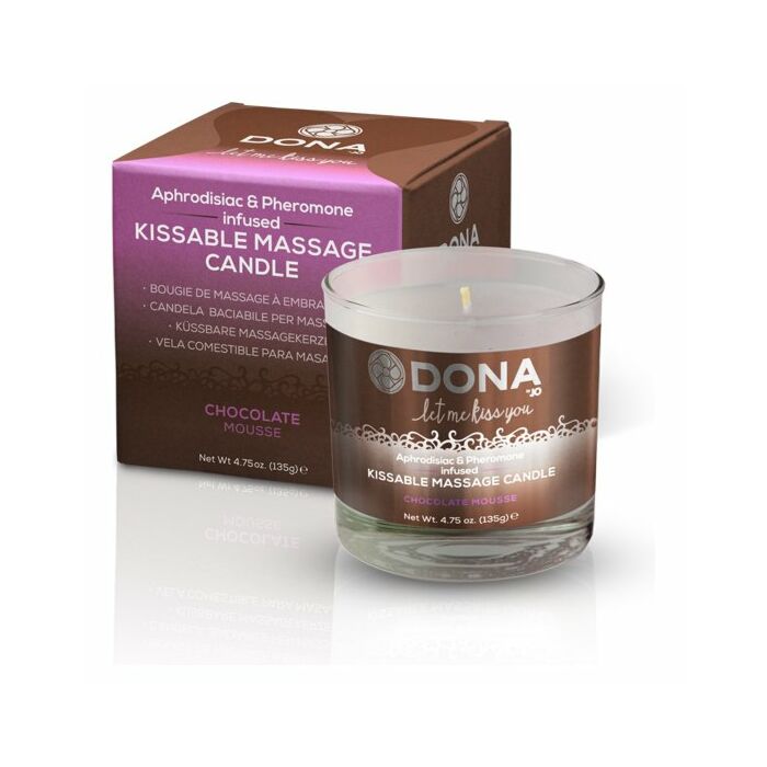 Dona massage candle chocolate 135 g