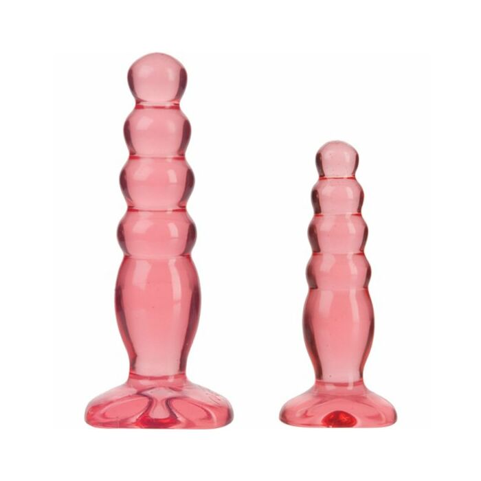 Crystal jellies anal kit pink