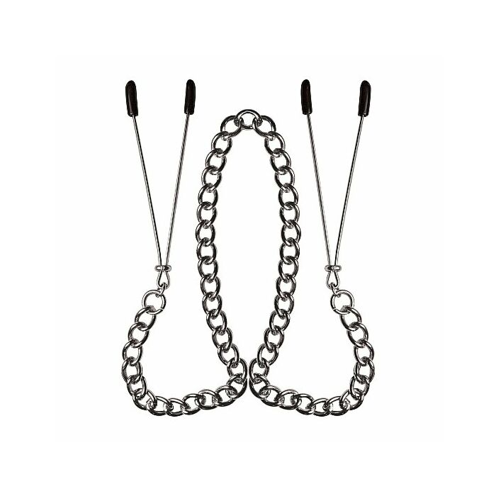 Tug on my heart nipple clips