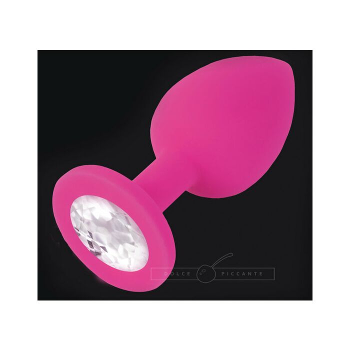 Plug siliona rosa - s