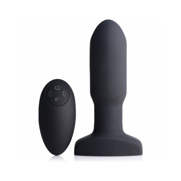 10x inflatable + silicone anal plug with vibrator