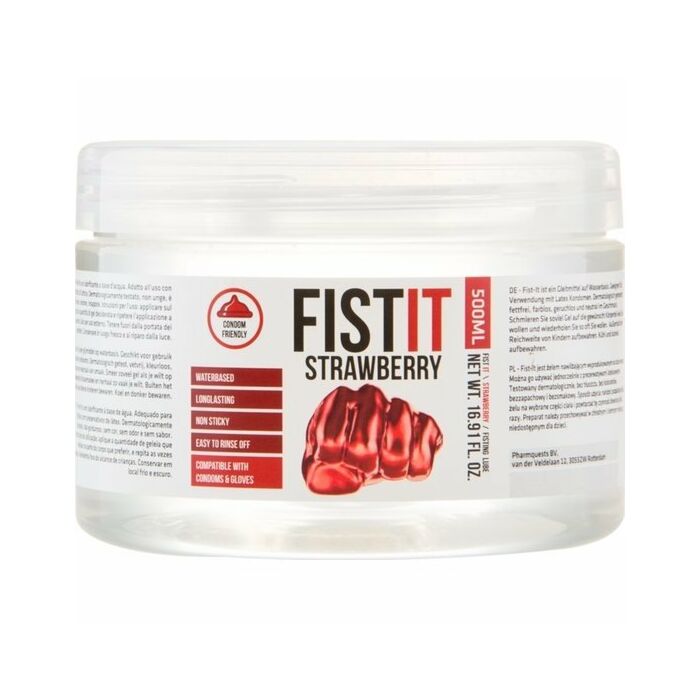 Fist-it - strawberry - extra thick - 500 ml