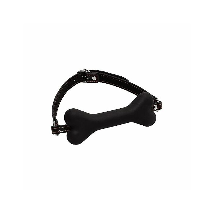 Hound adjustable dog bone gag