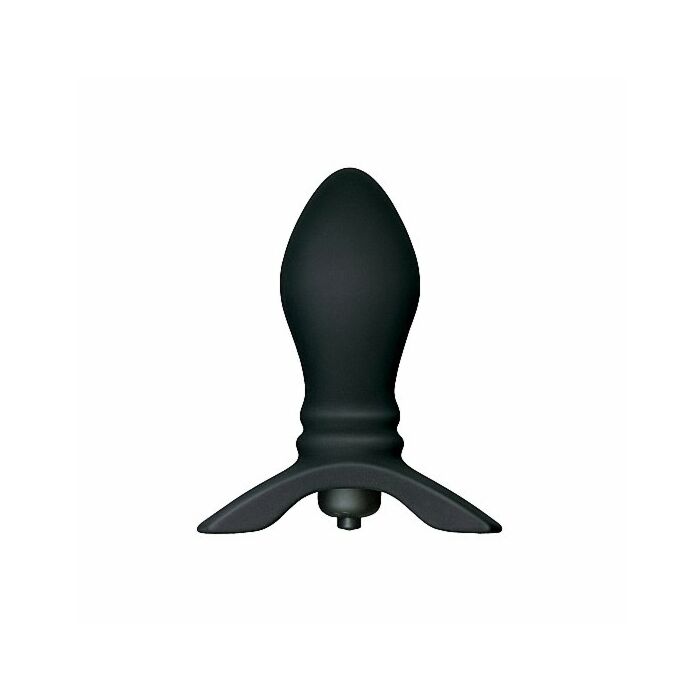 Vibrating invader silicone plug
