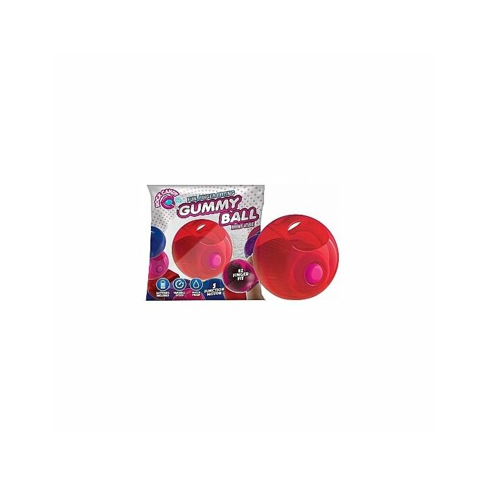 Gummy balls - red