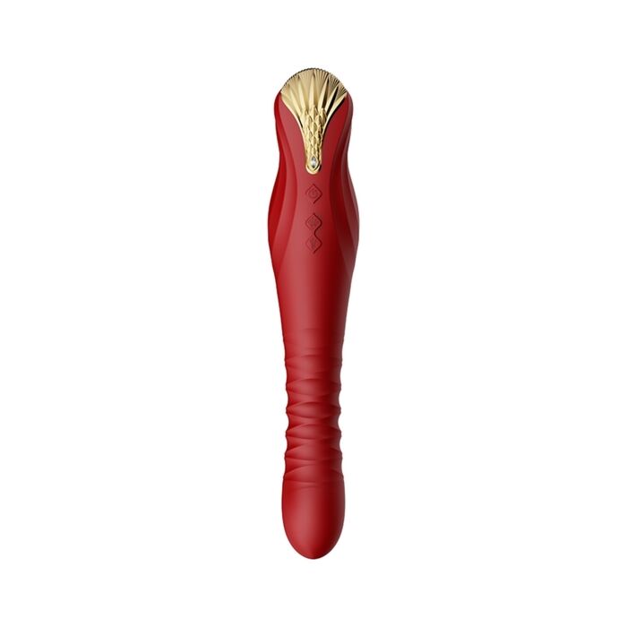 Zalo king vibrator - red