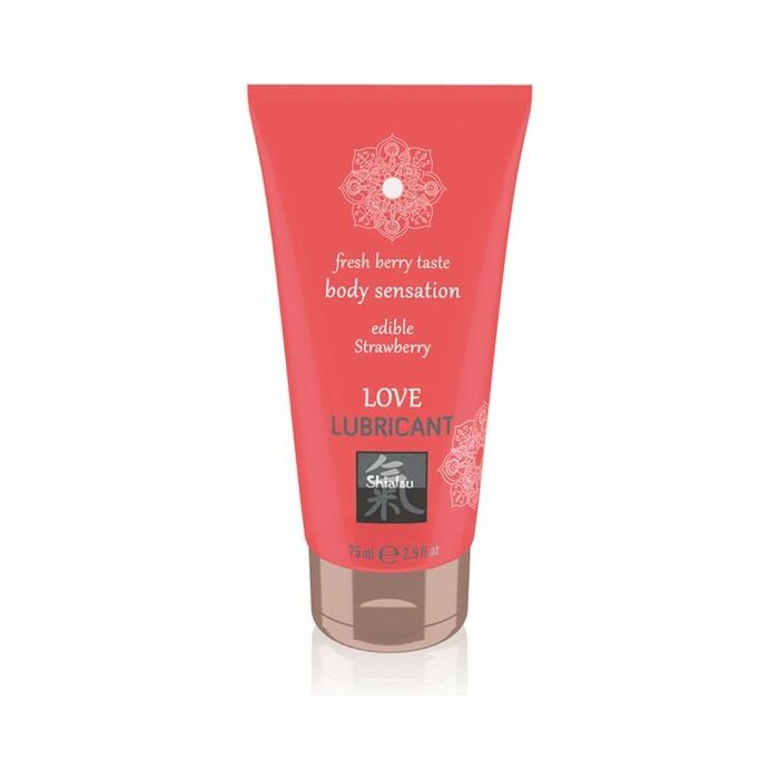 Love lubricant edible strawberry 75ml