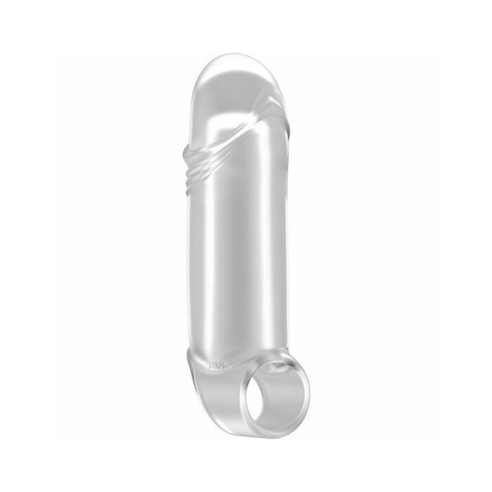 No.35 - stretchy thick penis extension - translucent