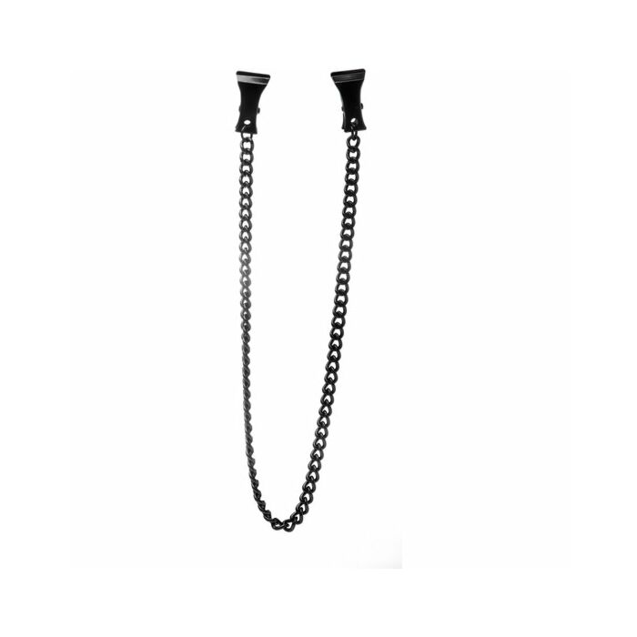 Ouch pinch nipple clamps black
