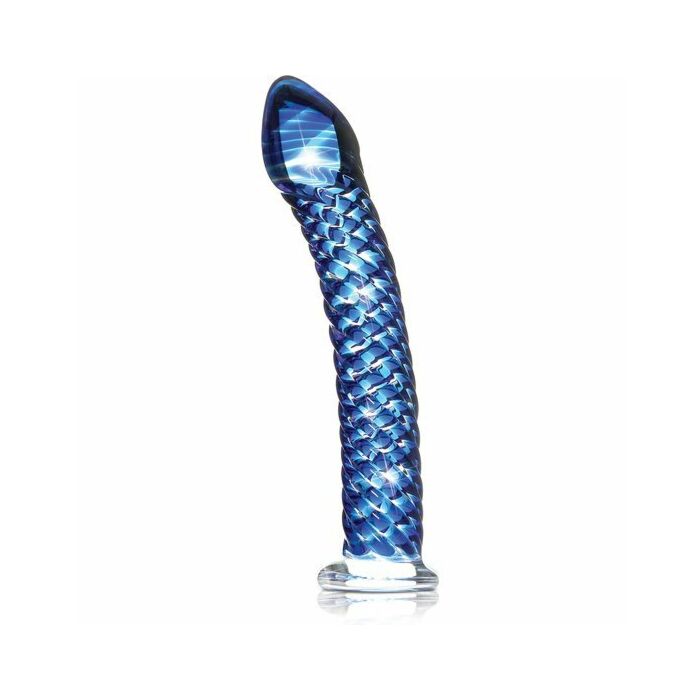 Icicles number 29 hand blown glass massager