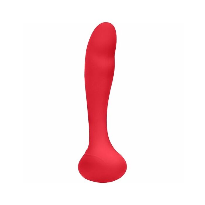 G-spot and prostate vibrator finesse red