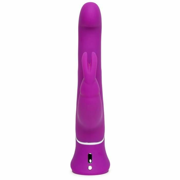Happy rabbit beaded g-spot purple