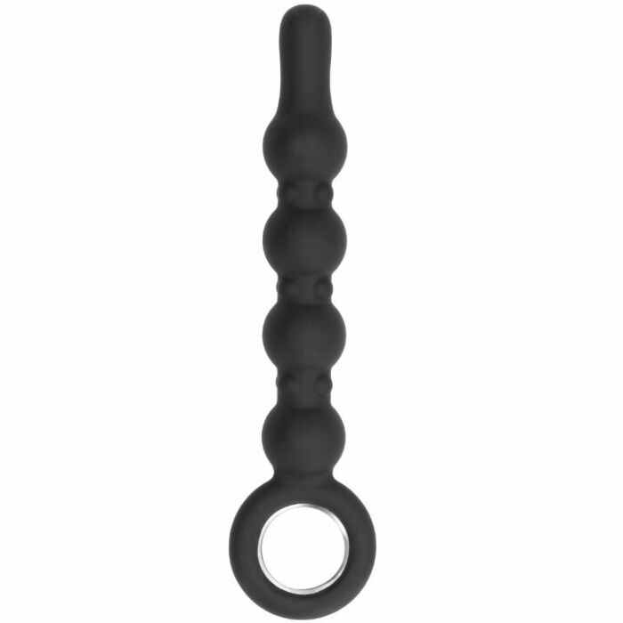 Sono - no. 59 dildo with metal ring - black