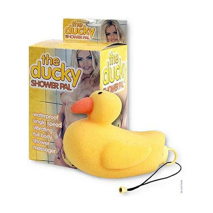 Shaped bath sponge Vibrating Duck