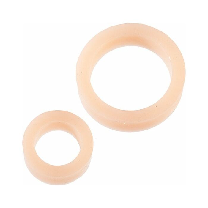 Platinum premium cock rings flesh