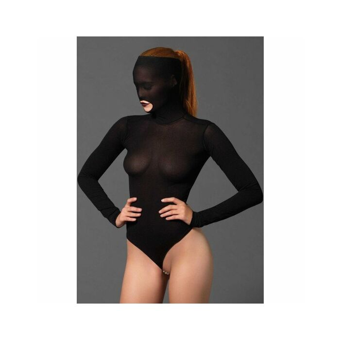 Leg avenue masked teddy beaded g-string