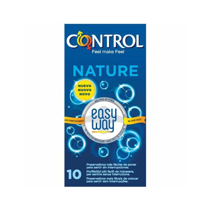 Preservativos control nature easy way solution 10uds