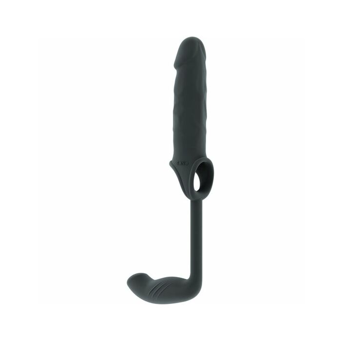 No.34 - stretchy penis exten and plug - grey