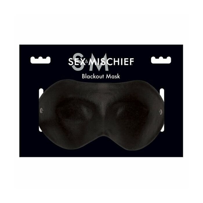 Sex & michief blackout mask