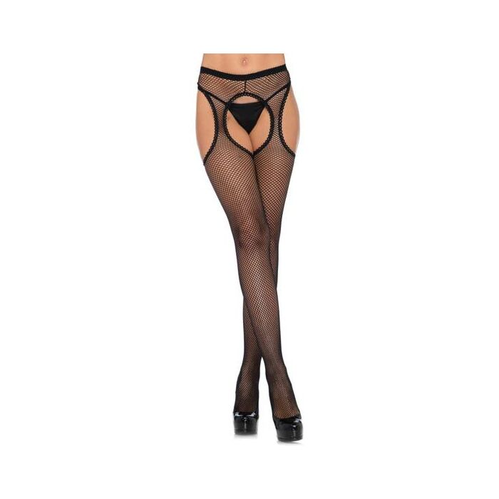 Leg avenue fishnet suspender hose