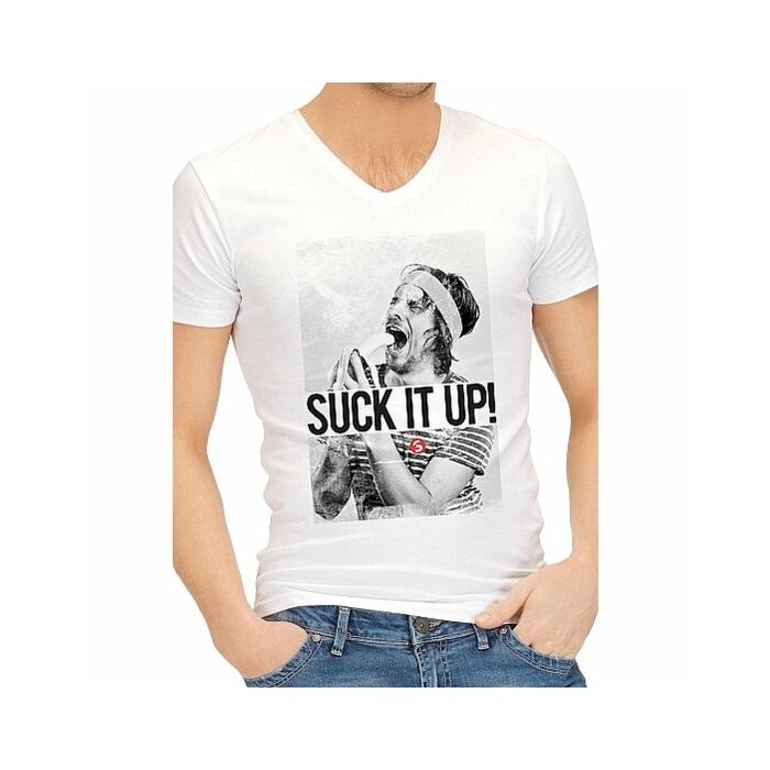 Funny t-shirt suck it up