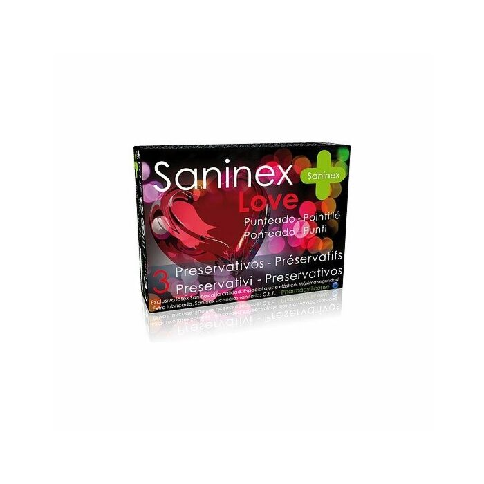 Saninex condoms love  condoms 3 units