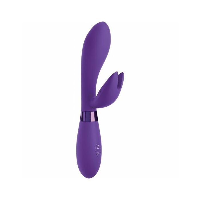 Omg bestever silicone vibrator purple