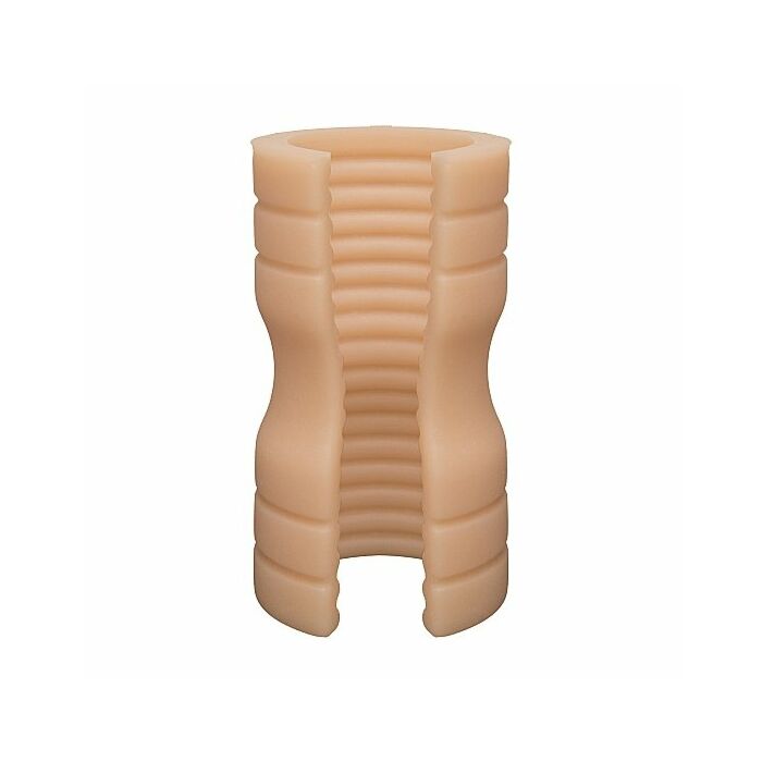 Truskyn - the tru stroke - ribbed - vanilla