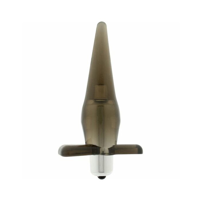 Power vibrating buttplug black