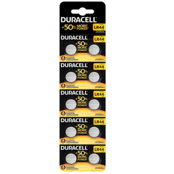 Duracell battery lr44 1,5v 10 units