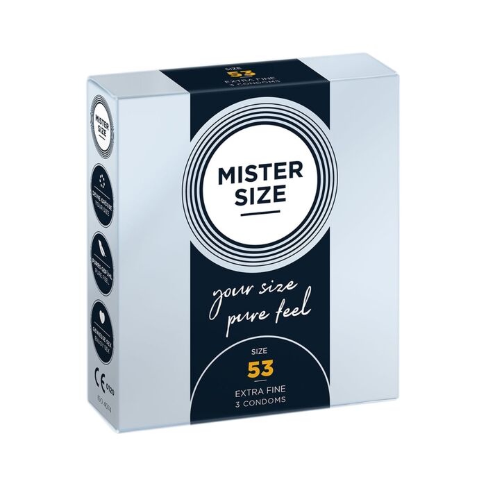 Mister size 53 (3 pack) - extra fino